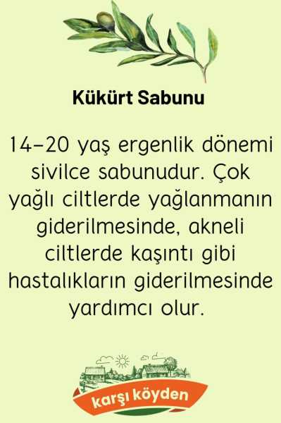 Karşı Köyden Kükürt Sabunu 100 g
