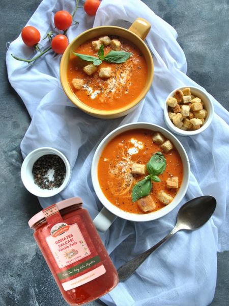 Karşı Köyden Domates Salçası, Tomato Paste, Güneşte Kurutma 650g