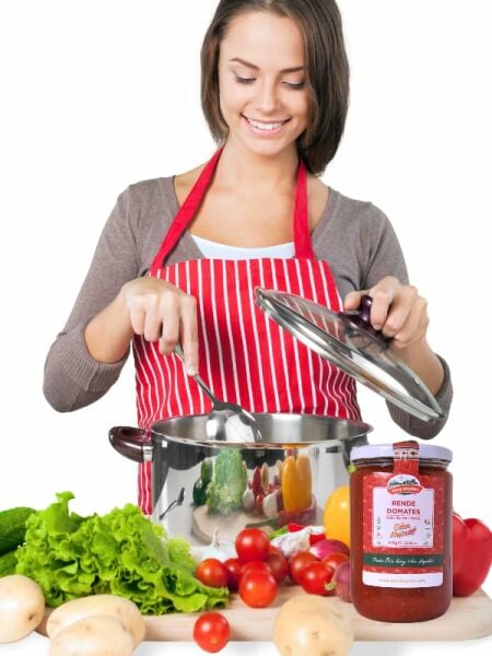 Karşı Köyden Rende Domates Sosu, Tomato Sauce, Passata, Odun Ateşinde Kaynatma, 650 g