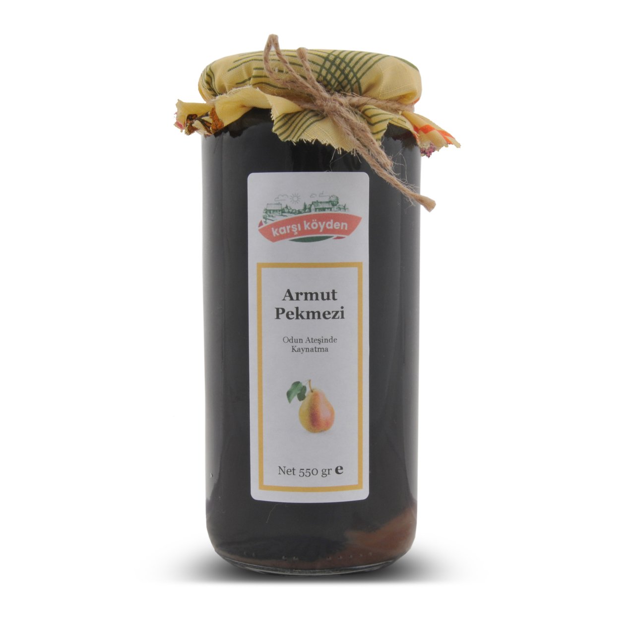 Karşı Köyden Armut Pekmezi (Cam Kavanoz) 550gr