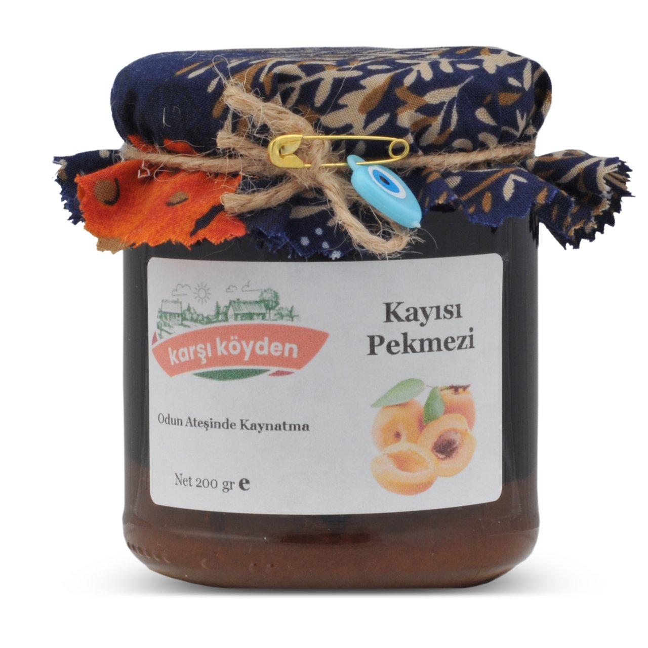 Karşı Köyden Kayısı Pekmezi (Cam Kavanoz) 200gr