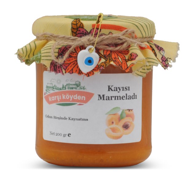 Karşı Köyden Kayısı Marmeladı  (Cam Kavanoz) 200gr