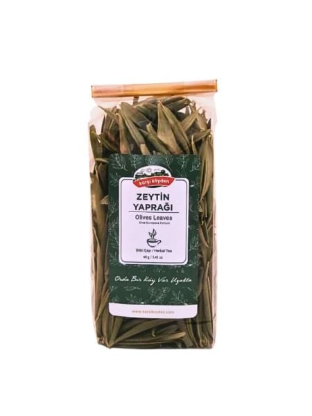 Karşı Köyden Zeytin Yaprağı, Olive Leaves, Olea Europaea Folium, 40 g