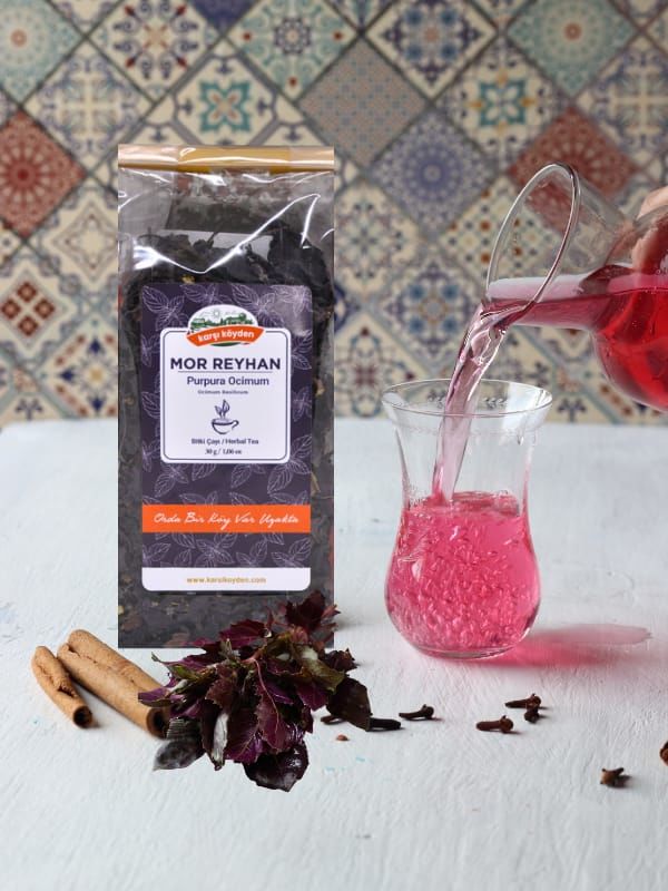 Karşı Köyden Reyhan (Yabani Fesleğen) (Ocimum Basilicum) - (30gr - Kilitli Doypack)