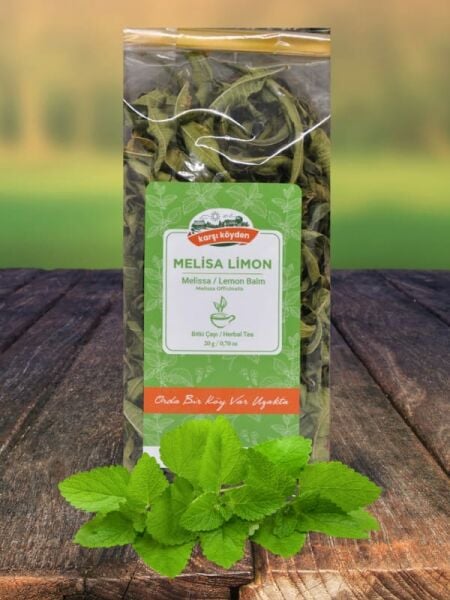 Karşı Köyden Limon Melisa (Oğulotu) (Melissa Officinalis) - (20gr - Kilitli Doypack)