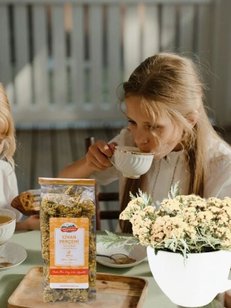 Karşı Köyden Civan Perçemi, Marsama Otu, Kandil Çiçeği, Yarrow Herb, Achillea millefolium, 50 g