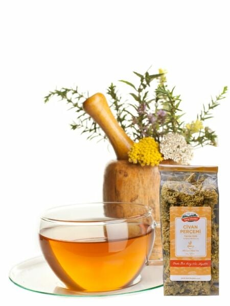 Karşı Köyden Civan Perçemi, Marsama Otu, Kandil Çiçeği, Yarrow Herb, Achillea millefolium, 50 g