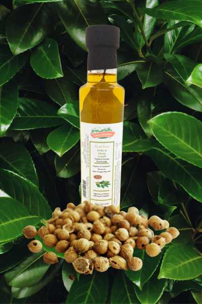 Karşı Köyden Gurme Serisi Defne & Kişniş Çeşnili Natürel Sızma Zeytinyağı - 250ml