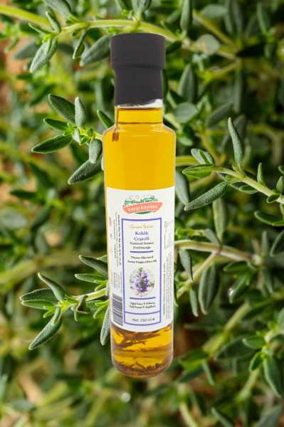 Karşı Köyden Gurme Serisi Kekik Çeşnili Natürel Sızma Zeytinyağı - 250ml