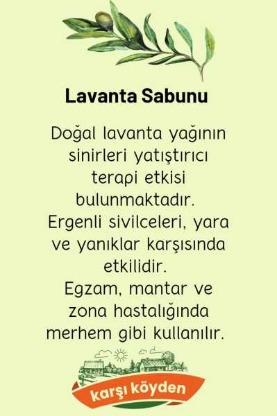 Karşı Köyden Lavanta Sabunu 100 g