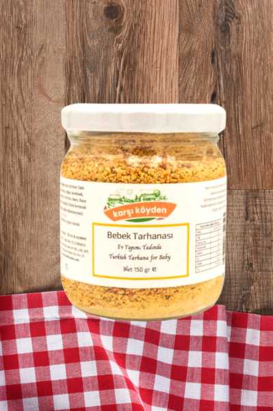 Karşı Köyden Bebek Tarhanası 150 gr Cam Kavanoz
