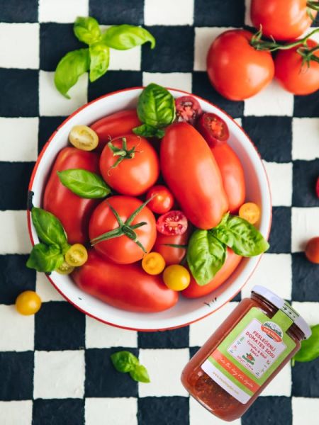 Karşı Köyden Fesleğenli Domates Sosu, Basil & Tomato Sauce, Basilico