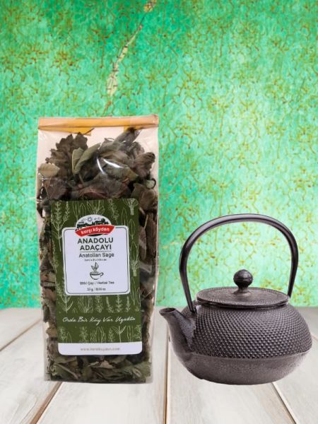 Karşı Köyden Anadolu Adaçayı, Anatolian Sage, Salvia furiticosa, 25 g