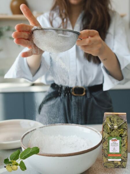 Karşı Köyden Beyaz Dut Yaprağı Çayı, White Mulberry Leaves, 100 g (Vegan Besini)