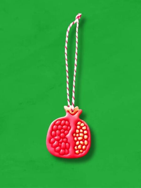 Karşı Köyden Özel Tasarım El Yapımı Yılbaşı / Noel Ağacı Süsü – Bereket Nar