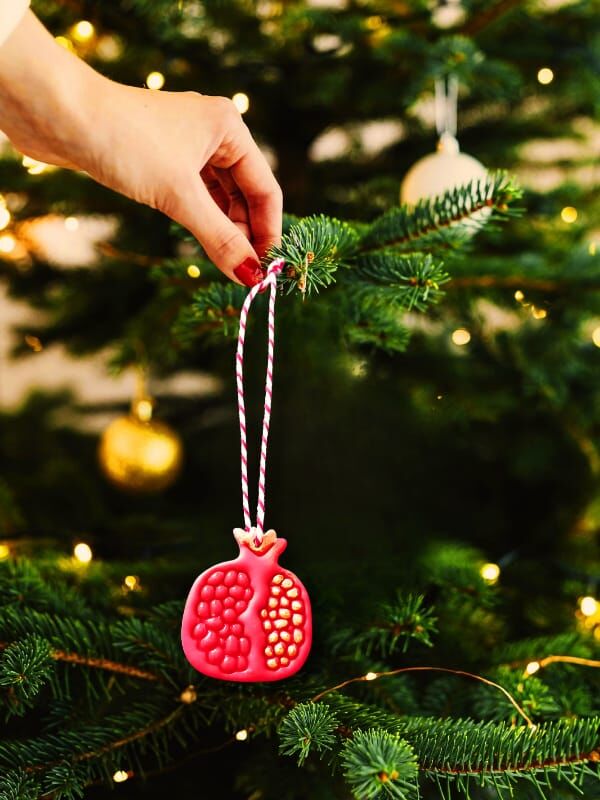 Karşı Köyden Özel Tasarım El Yapımı Yılbaşı / Noel Ağacı Süsü – Bereket Nar