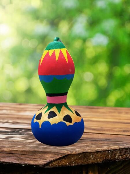 Anadolu Katmanı Etnik Motiflli El Yapımı Su Kabağı | Gizem Atelier – Karşı Köyden